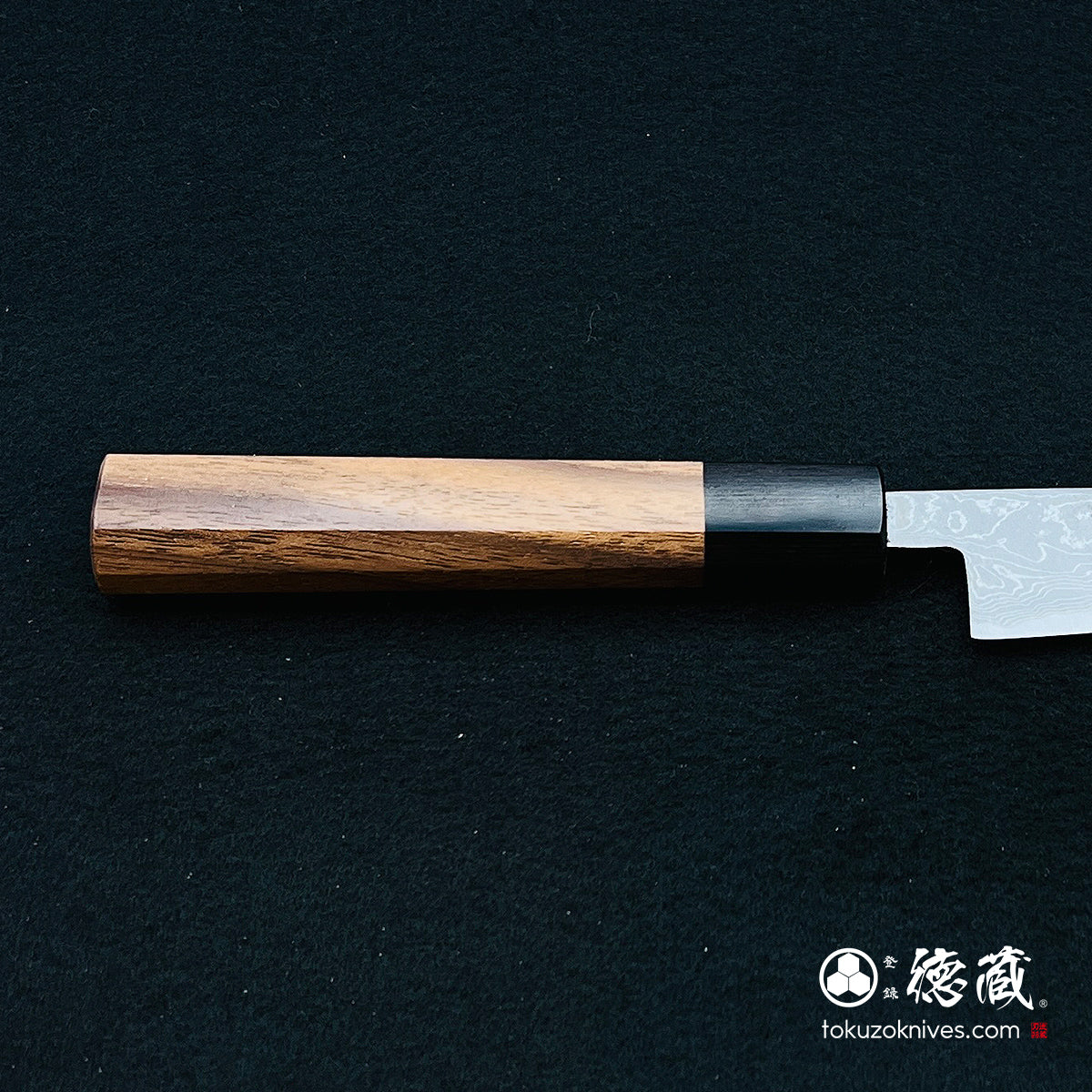 Aoni Koyanagi Knife, Walnut Octagonal Handle