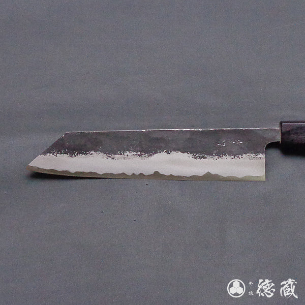Blue S Kiritsuke Knife Walnut Octagonal Pattern