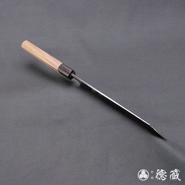 Blue S Kiritsuke Knife Walnut Octagonal Pattern