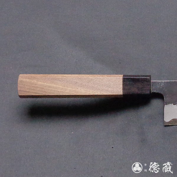 Blue S Kiritsuke Knife Walnut Octagonal Pattern