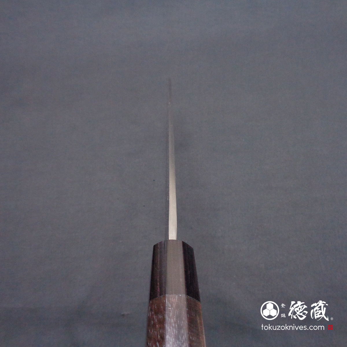 青尼柳刃刀,玫瑰木八角柄
