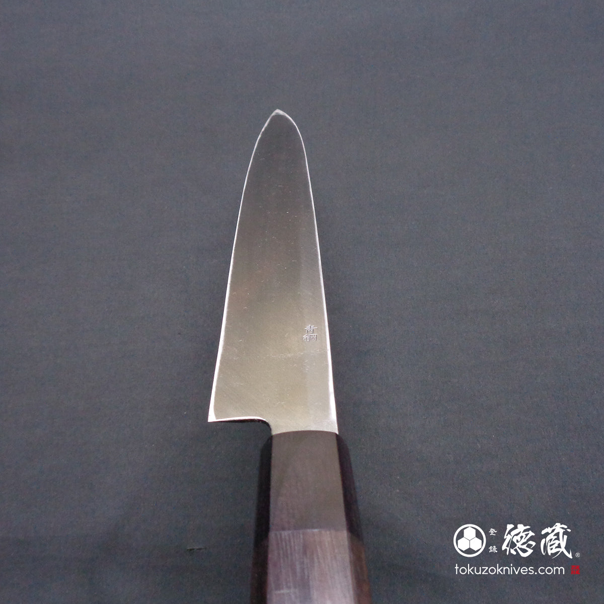 青尼柳刃刀,玫瑰木八角柄