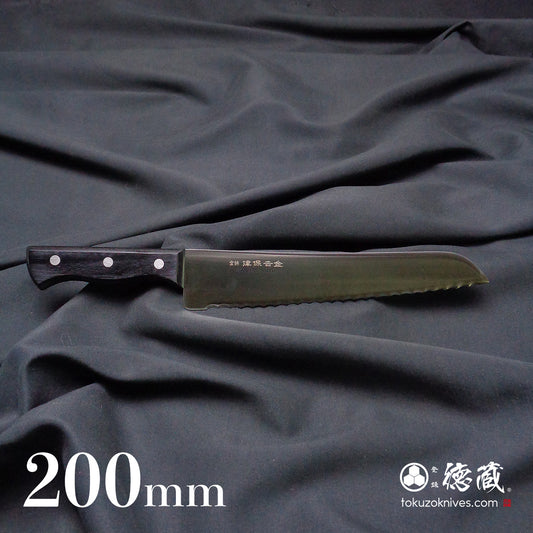 AUS8 冷凍切り包丁 黒ハンドル