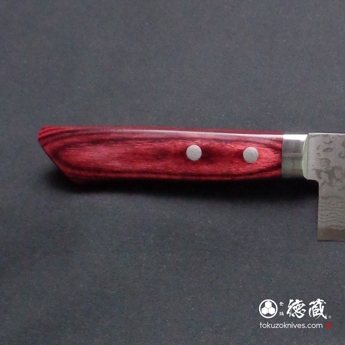 VG10 三徳包丁 積層材・赤色