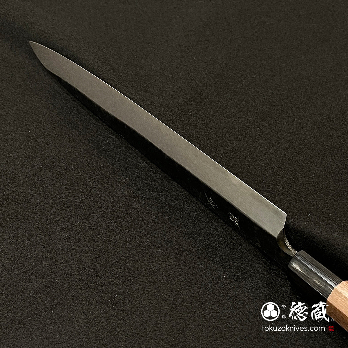 Aoni Yanagiba Knife Walnut Octagonal Handle