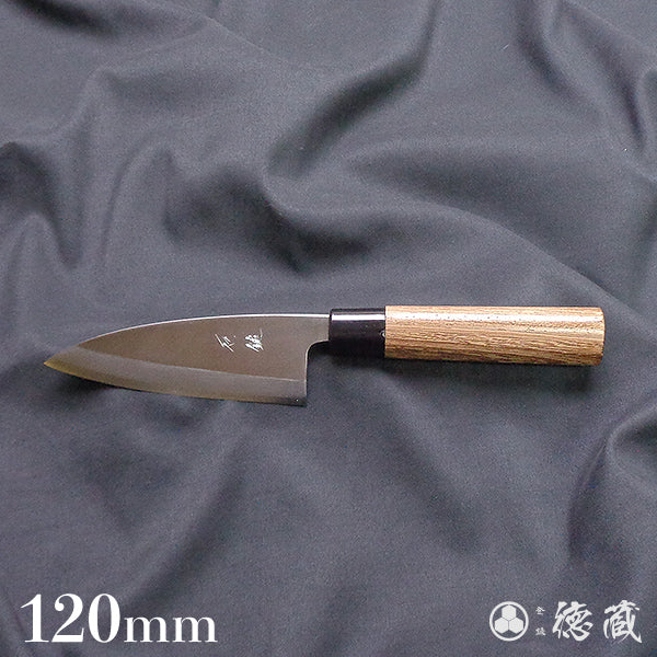 A8 Left-handed small Deba knife wenge tree handle