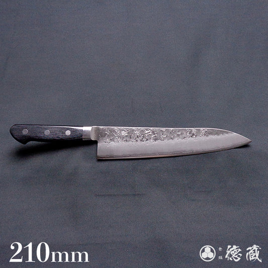 silver3  matt finish  chef's knife  black handle
