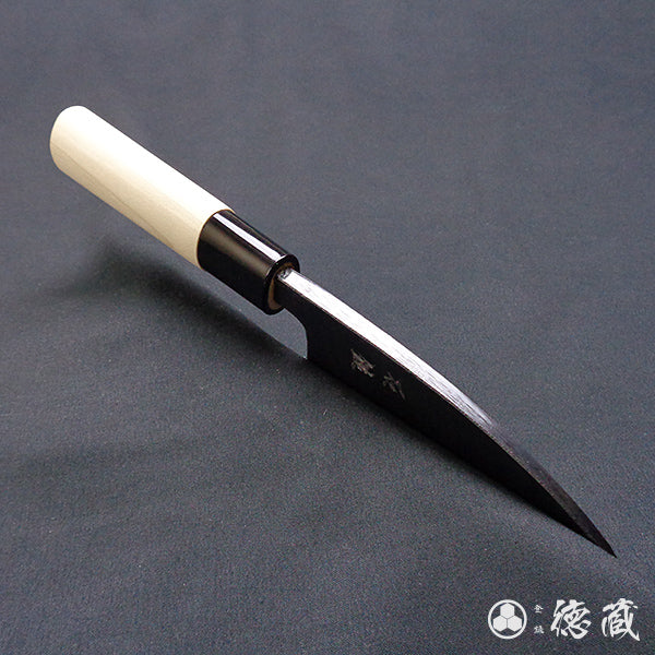 Blue-2 Black finish small Deba -knife Park handle