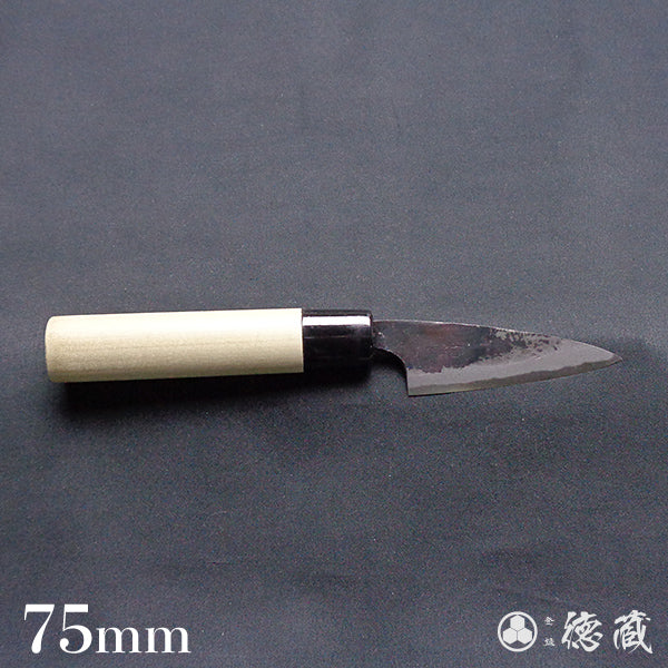 Blue-2 blackened finish small Yanagi-knife Park handle