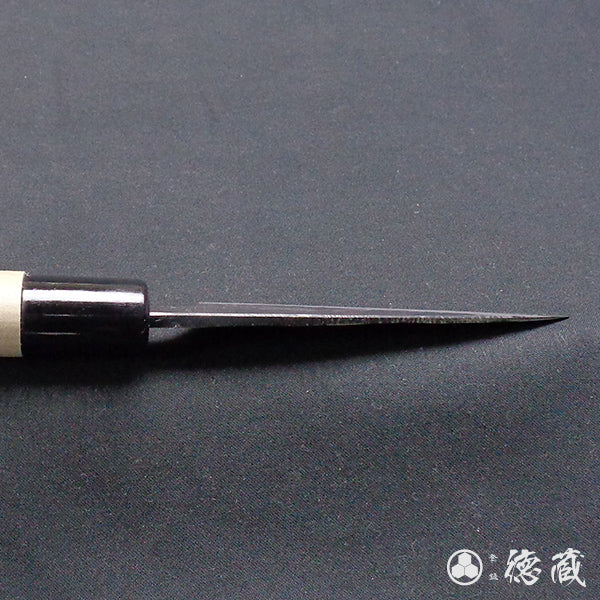 Blue-2 blackened finish small Yanagi-knife Park handle