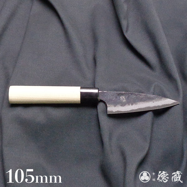 Blue-2 blackened finish small Yanagi-knife Park handle