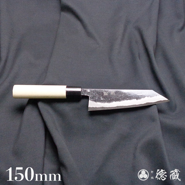 Blue-2 blackened finish Kiritsuke-knife Park handle