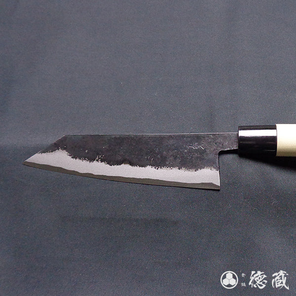 Blue-2 blackened finish Kiritsuke-knife Park handle