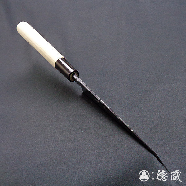 Blue-2 blackened finish Kiritsuke-knife Park handle