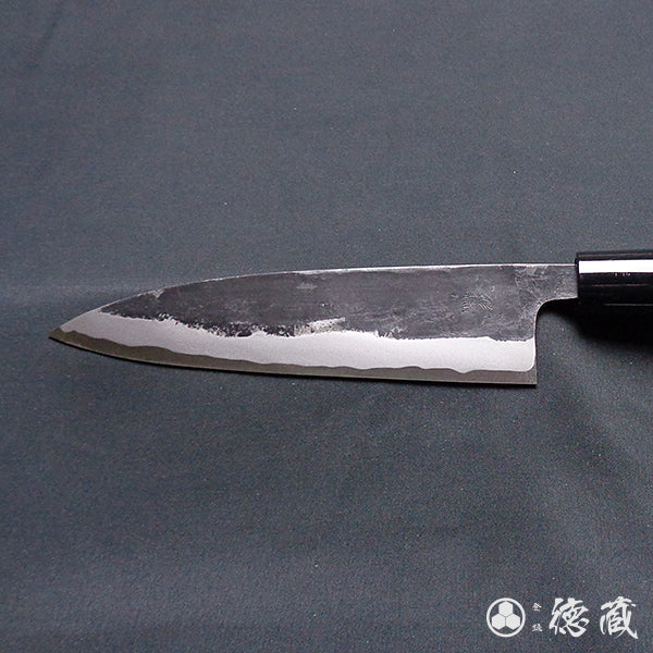 blue-1 (blue-1 carbon steel) black finish Sabaki knife walnut handle