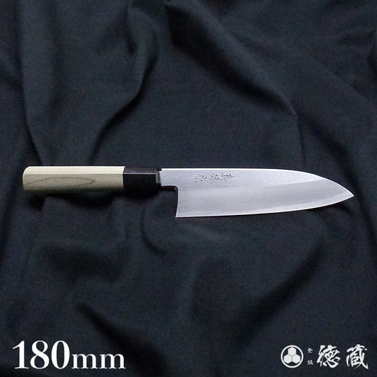TADOKORO KNIVES white-2 (white-2 carbon steel)   Santoku knife
