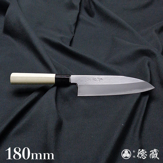 TADOKORO KNIVES blue-2 (blue-2 carbon steel)  Santoku knife