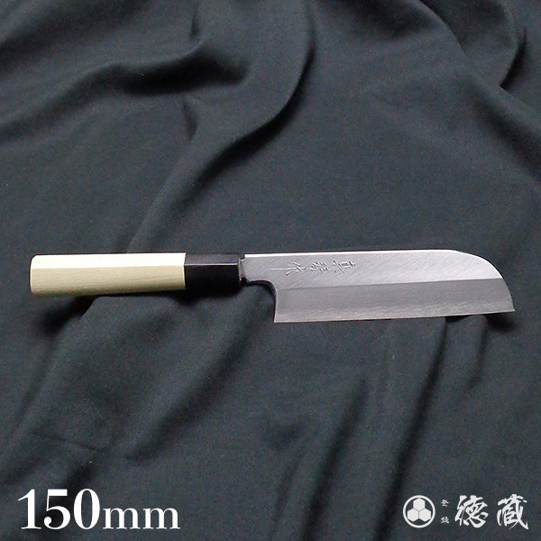 田所刃物 白二 鎌形薄刃包丁