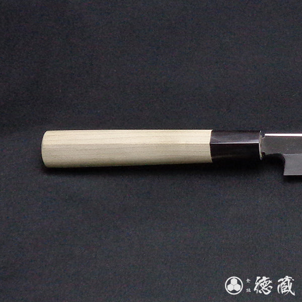 TADOKORO KNIVES white-2 (white-2 carbon steel) Sakimaru-Takohiki-knives (rounded tip knives for cutting octopus)