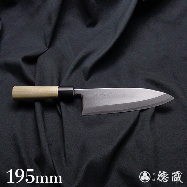 TADOKORO KNIVES Ginsan (Silver3) stainless steel
Deba knife (broad-bladed fish knife)
