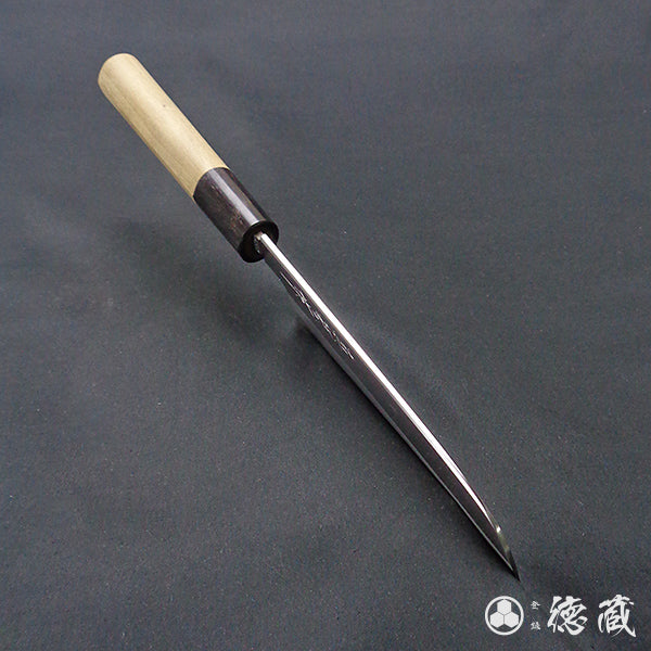 TADOKORO KNIVES Ginsan (Silver3) stainless steel
Kama- style usuba-knife ( falciform vegetable knives)