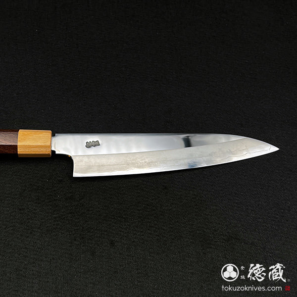 銀三 牛刀包丁 紫檀八角