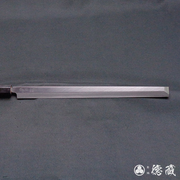 Carbon High-grade White Steel Takohiki-Knife (knives for cutting octopus) Japanese Yew Octagonal Handle