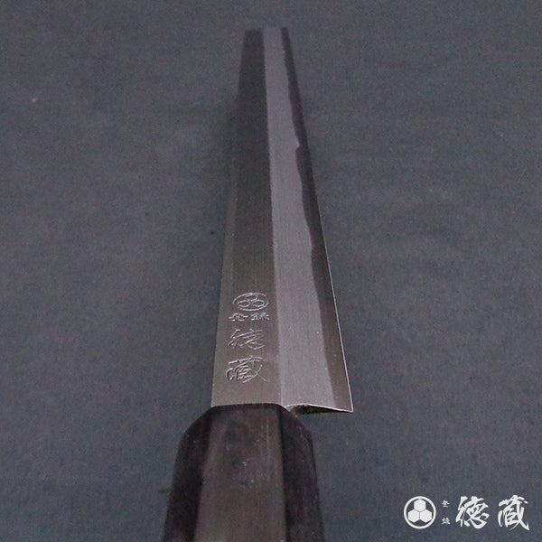 Carbon High-grade White Steel Takohiki-Knife (knives for cutting octopus) Japanese Yew Octagonal Handle