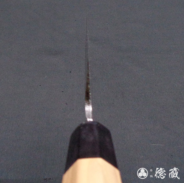 Carbon High-grade White Steel Usuba Knife (Single-edged Blade) Japanese Yew Octagonal Handle