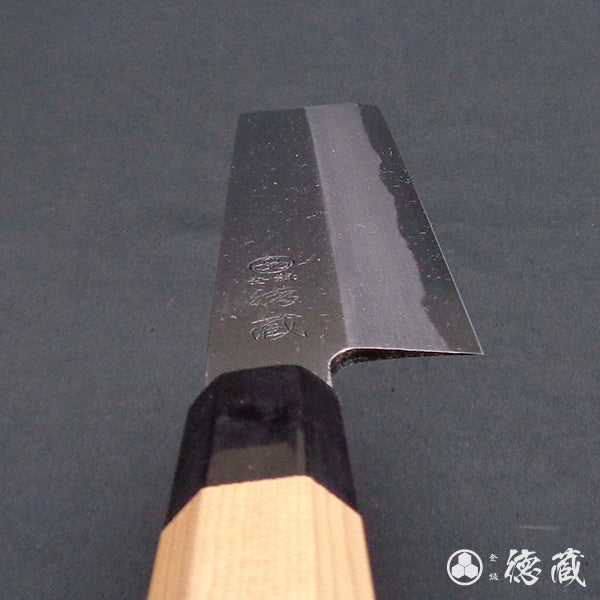 Carbon High-grade White Steel Usuba Knife (Single-edged Blade) Japanese Yew Octagonal Handle
