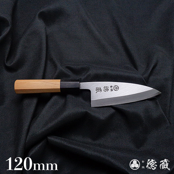 Carbon High-grade White Steel Deba Knife (Fish Knife) Japanese Yew Octagonal Handle