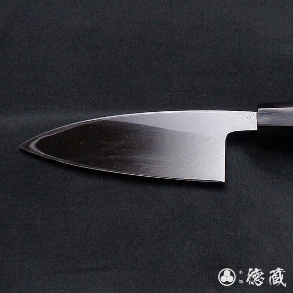 Carbon High-grade White Steel Deba Knife (Fish Knife) Japanese Yew Octagonal Handle