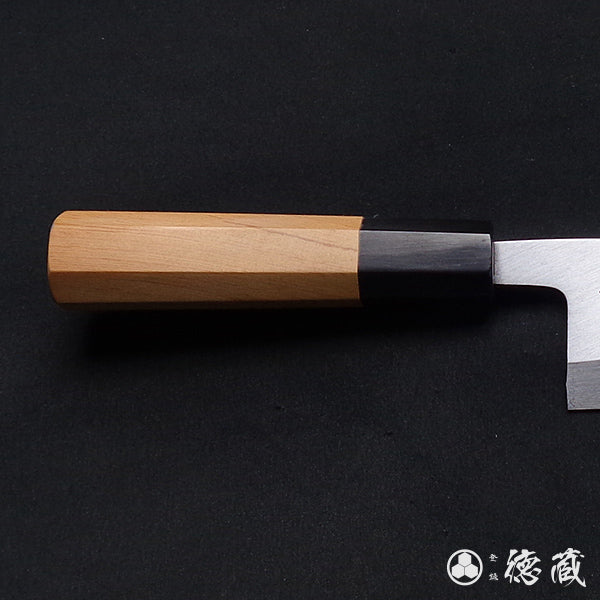 Carbon High-grade White Steel Deba Knife (Fish Knife) Japanese Yew Octagonal Handle