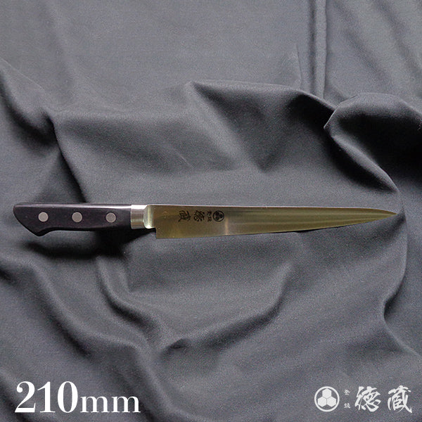 AUS8 筋引包丁 黒ハンドル