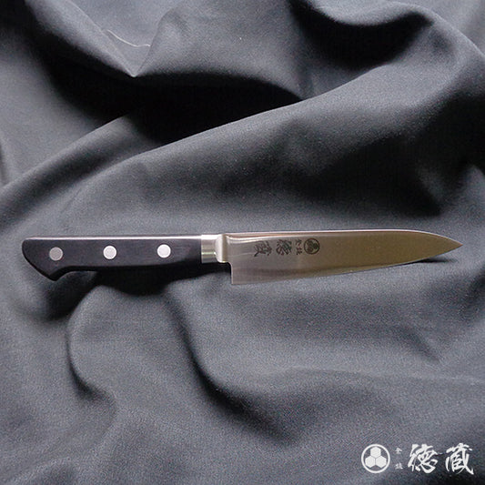 AUS8 ペティナイフ 黒ハンドル