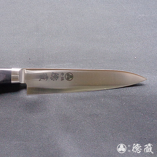 Stainless AUS8 Petty / Paring Knife Black Handle