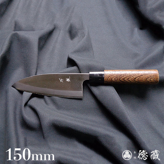 AUS8  left-handed  Thick Deba-knife Wenge tree handle