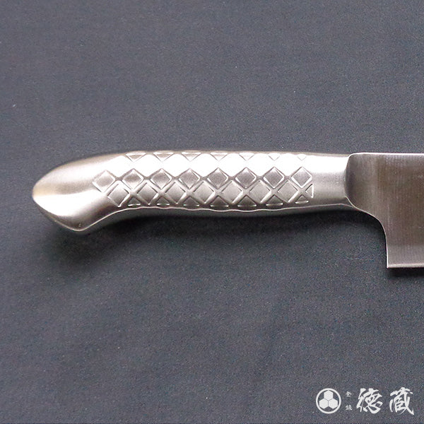 1K6 all stainless steel Santoku knife