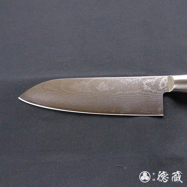 A10 Damascus all stainless steel Santoku knife