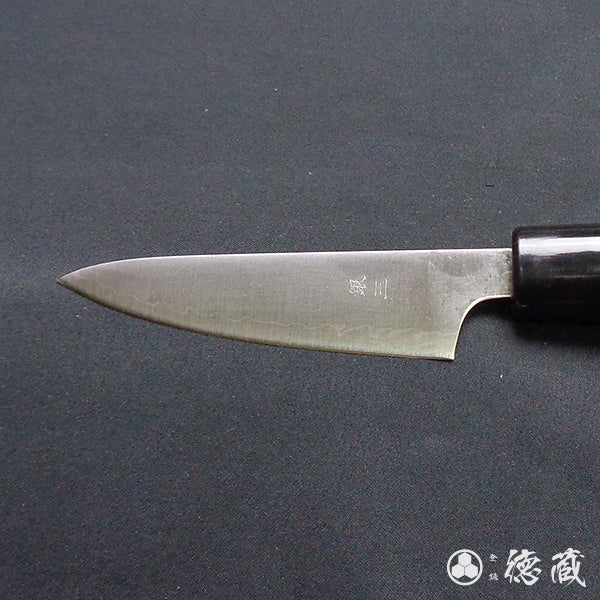 Silver-3 polished finish petty knife walnuts handle