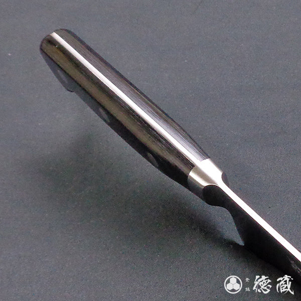 SRS stainless steel Sujihiki knife black handle