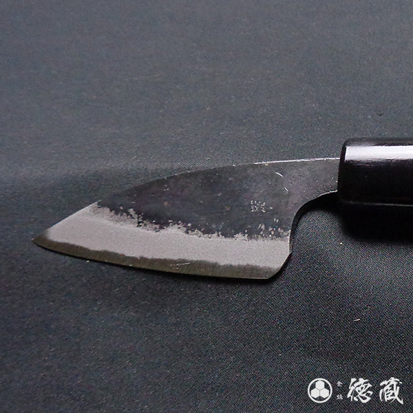 blue-2 carbon steel black finish Ginger knife (Ginger Cutter) park handle