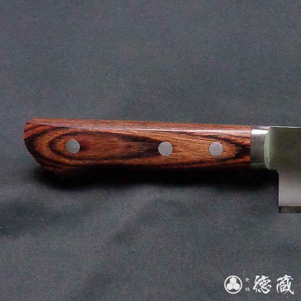 VG1 stainless steel sword-shaped santoku-knife mahogany handle