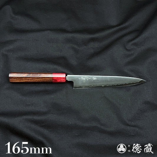 明神直人 直人作 SG2 ペティナイフ 紫檀八角柄