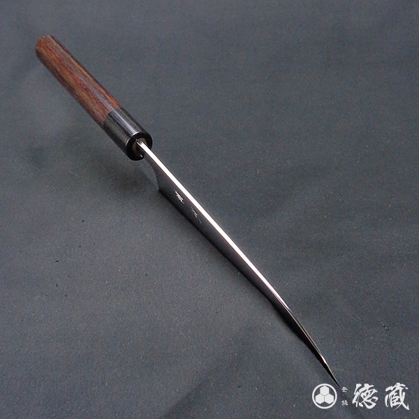 SRS stainless steel polished finish Santoku-knife sandalwood handle