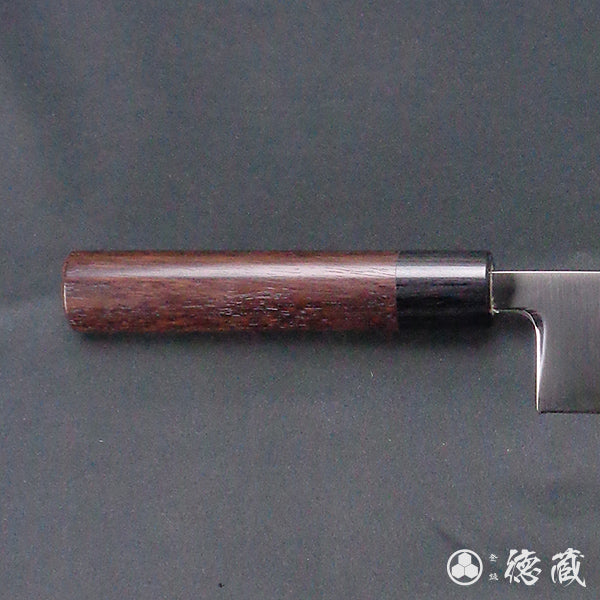 SRS stainless steel polished finish Santoku-knife sandalwood handle