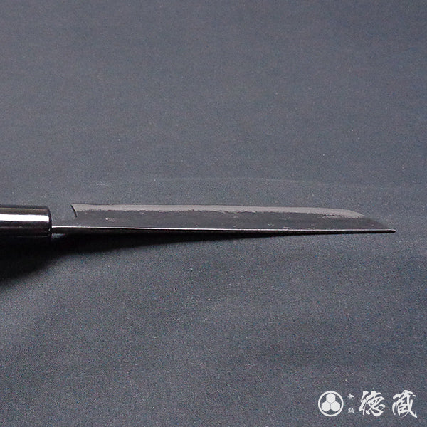 blue1 black finish Nakiri-knife walnuts handle