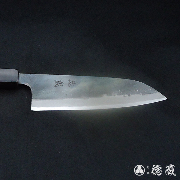 Carbon White Steel No. 1 Santoku Knife Walnuts Tree Octagonal Handle