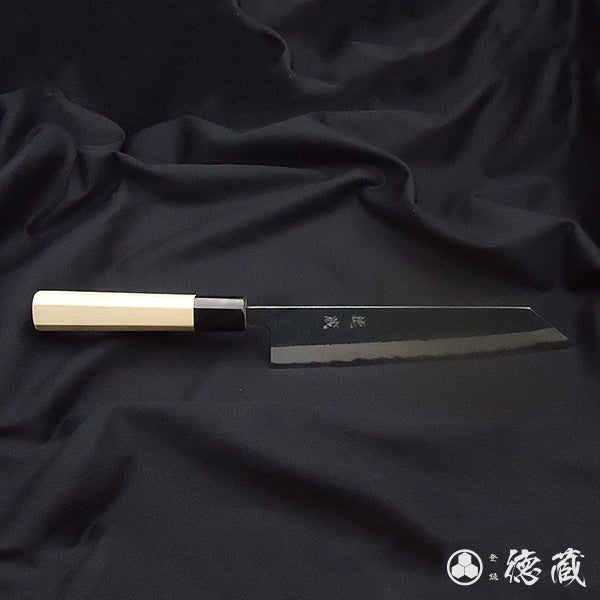 Carbon Blue Steel No. 2 Kiritsuke Knife Park Tree Octagonal Handle
