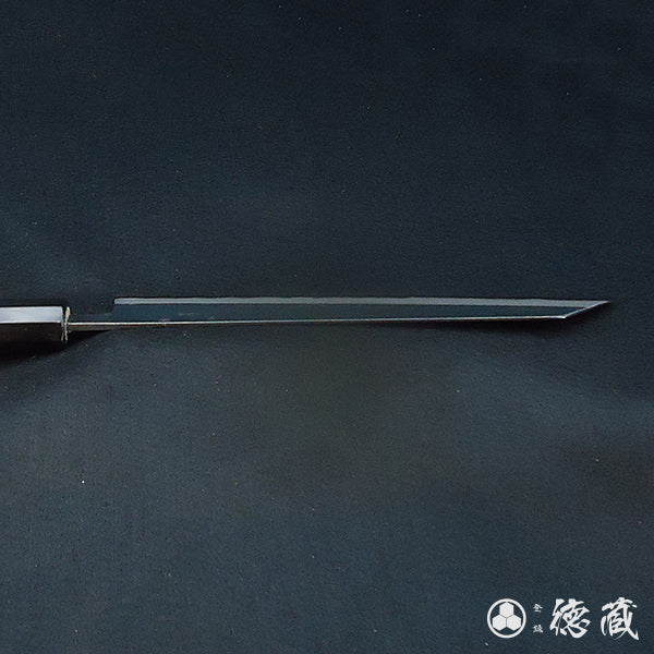 Carbon Blue Steel No. 2 Kiritsuke Knife Park Tree Octagonal Handle